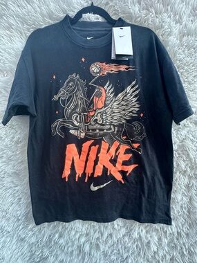 Nike Dark black Graphic Men's T-Shirt New